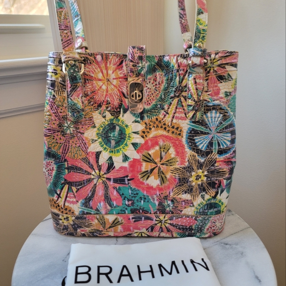 SOLD. NWOT. Brahmin. Fiora Desert Bloom